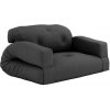 Křeslo Karup design sofa Hippo dark grey 734 140x200 cm