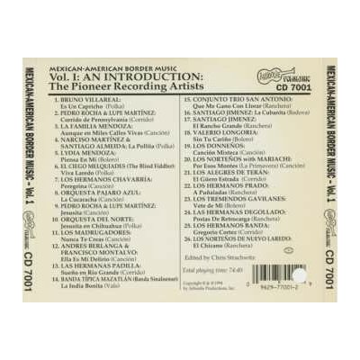 Various - Volume 1 - An Introduction - Pioneer Recording Artists 1928-1958 CD – Hledejceny.cz