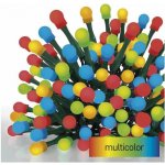 Emos D5AM03 CHERRY vánoční řetěz Cherry 200 LED zelený drát 20m časovač multicolor IP44 – Hledejceny.cz
