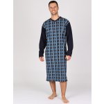 Evona Barak pánská noční košile dl.rukáv tm.modrá – Zboží Dáma