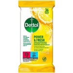 DETTOL Antibakteriální ubrousky na povrchy Citron 36 ks – Zbozi.Blesk.cz