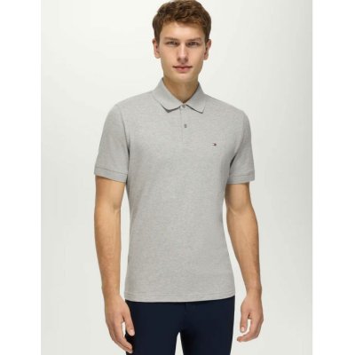 Tommy Hilfiger Tričko Equestrian Polo pánské Limited Edition grey melange – Zboží Dáma