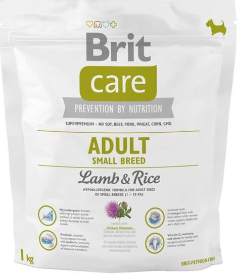 Brit Care Adult Small Breed Lamb & Rice 7 kg