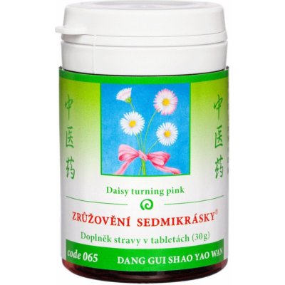 TCM Herbs Zrůžovění sedmikrásky 100 tablet – Hledejceny.cz