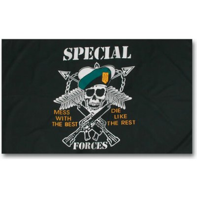 MIL-TEC Vlajka motiv US SPEC.FORCES 16789000 – Hledejceny.cz