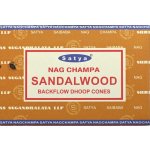 Satya Vonné kužele Sandalwood 10 ks – Zboží Dáma