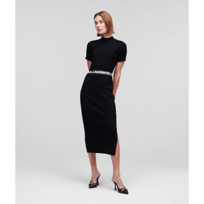 Karl Lagerfeld SSLV Knit Dress W/logo