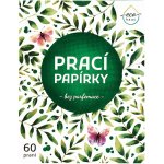 EcoHaus Prací papírky 60 praní bez parfemace – HobbyKompas.cz