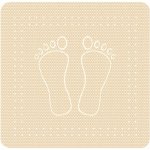 Kleine Wolke Foot pískově hnědá 36 x 72 cm 4388226005 – Zboží Dáma