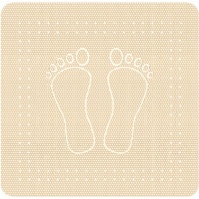 Kleine Wolke Foot pískově hnědá 36 x 72 cm 4388226005 – Zboží Dáma