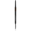 Tužka na obočí Smashbox Brow Tech Matte Pencil automatická tužka na obočí s kartáčkem Dark Brown 0,09 g