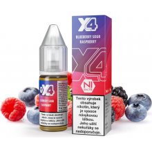 X4 Bar Juice Blueberry Sour Raspberry 10 ml 10 mg