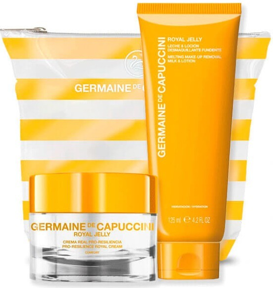 Germaine de Capuccini Royal Jelly Sada pro suchou pleť krém Extreme 50 ml + odličovací mléko 125 ml dárková sada