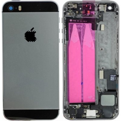 Kryt Apple iPhone SE Zadní Housing s Malými Díly Space Gray – Zbozi.Blesk.cz