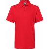 Dětské tričko dětské triko s límečkem premium JAMES NICHOLSON JN070K SIGNAL RED