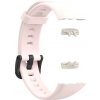 Řemínek k chytrému náramku BStrap Silicone pro Honor Band 6, sand pink STR00335