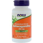 NOW Foods Ashwagandha Vitánie snodárná extrakt 450 mg 90 rostlinných kapslí – Hledejceny.cz