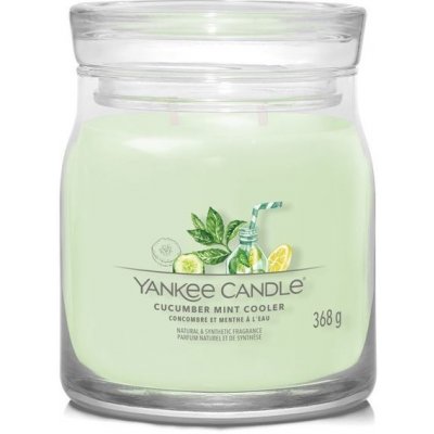 Yankee Candle Signature Cucumber Mint Cooler 368 g – Sleviste.cz