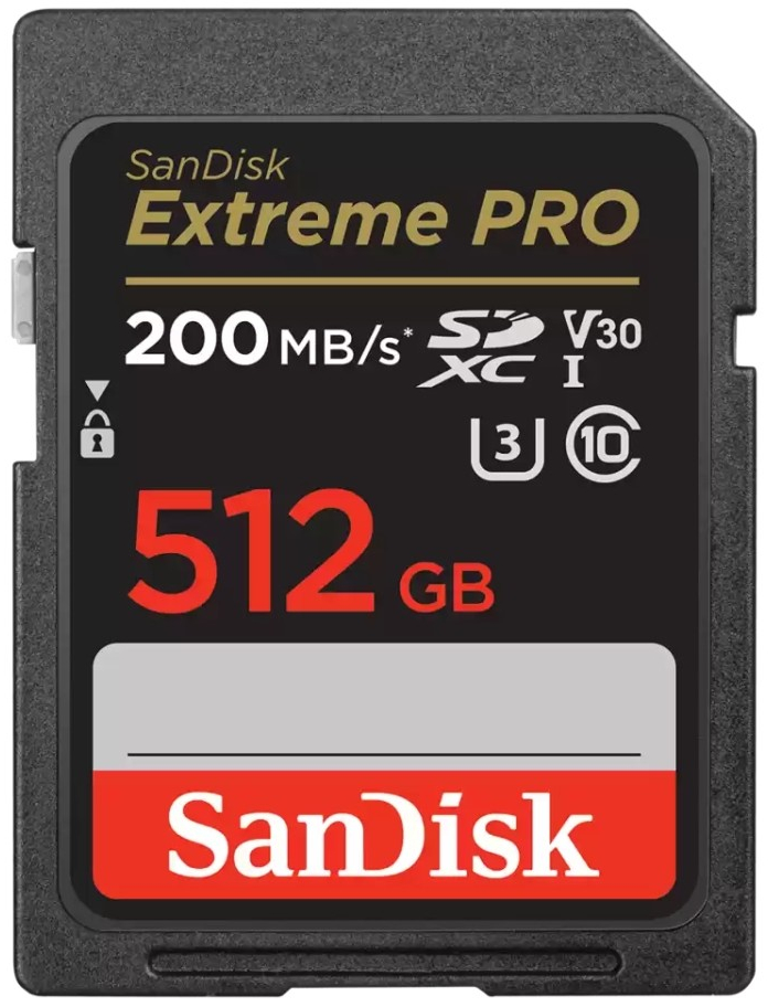 SanDisk SDXC 512 GB SDXXD-512G-GN4IN