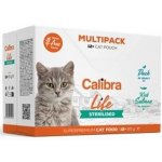 Calibra Life Sterilised Adult Duck Salmon gravy 12 x 85 g – Sleviste.cz