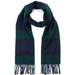 Šála z Merino vlny Black Watch Tartan 180x30 cm John Hanly – Zboží Dáma