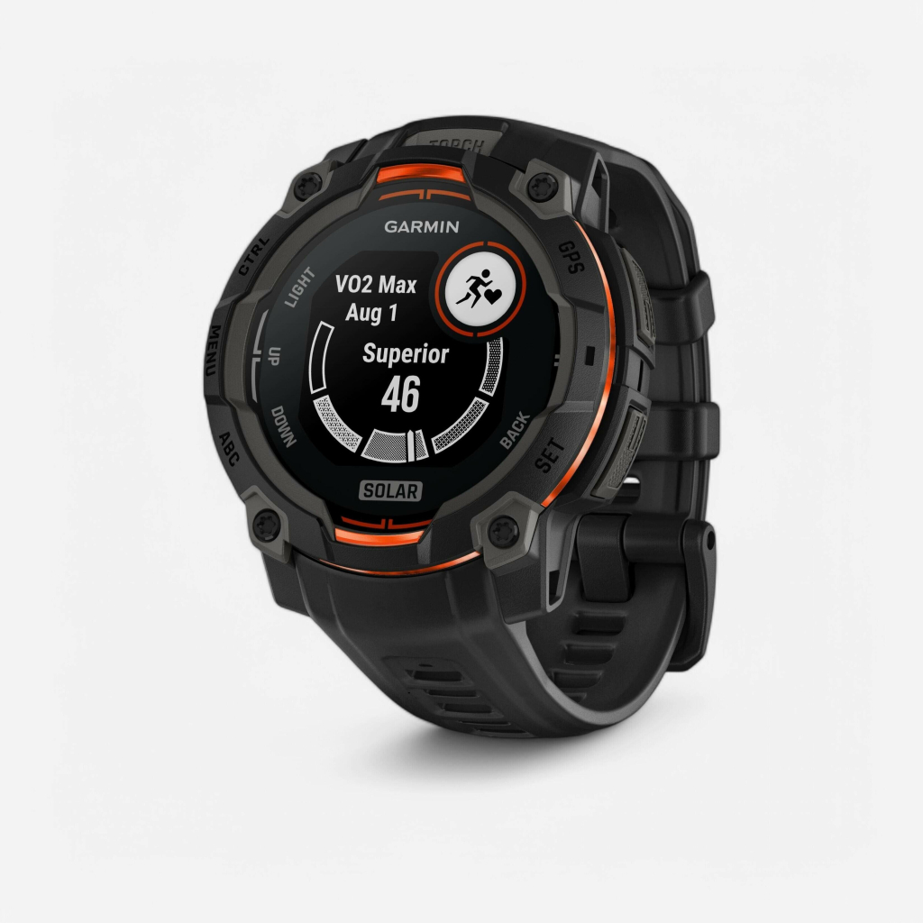 Garmin Instinct 3 45mm Solar Black/Black band 010-02934-00