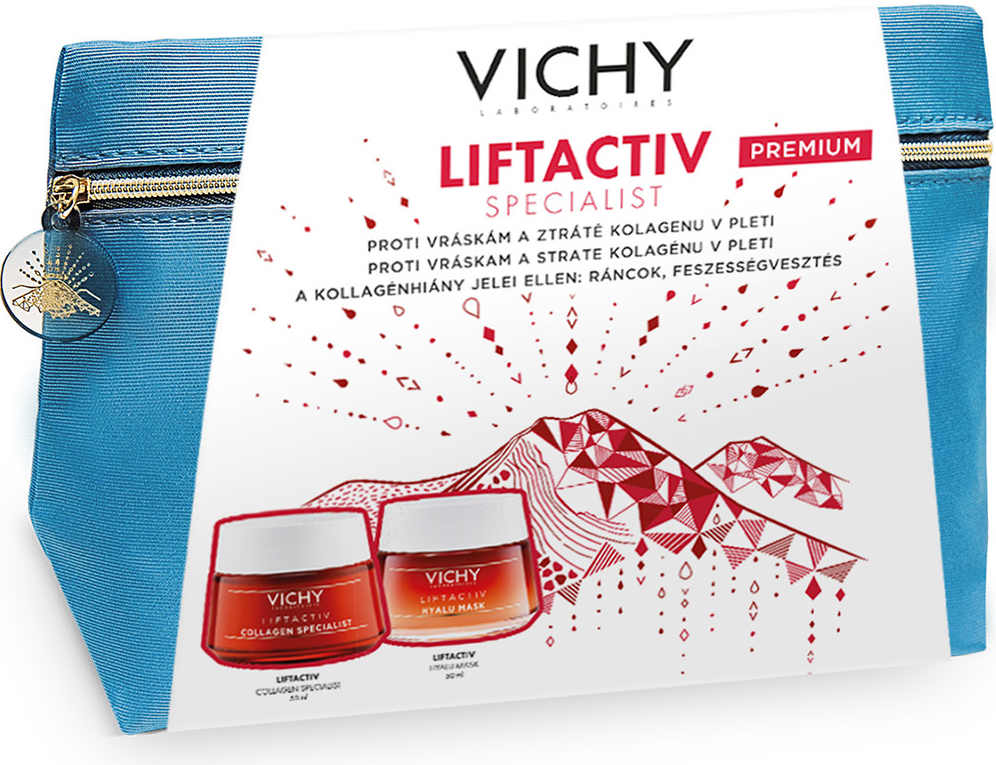 Vichy Liftactiv Specialist pleťový krém 50 ml + pleťová maska 50 ml dárková sada