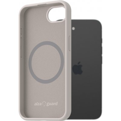 AlzaGuard Silicone Case Compatible with Magsafe iPhone 16e 17e bílý AGD PCMS25W – Sleviste.cz