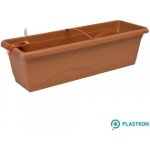 Plastkon Truhlík samozavlažovací EXTRA LINE SMART 60x20x17 cm terakotový – Hledejceny.cz