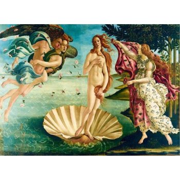 BlueBird Botticelli Zrození Venuše 1485 4000 dílků
