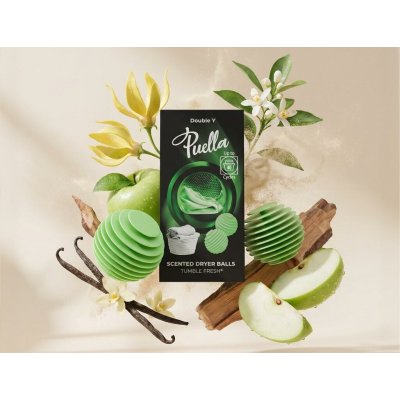Puella Tumble Fresh voňavé koule do sušičky Double Y 1 ks – Hledejceny.cz