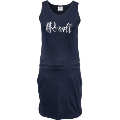 Russell Athletic DRESS SLEEVELESS Tmavě modrá Bílá