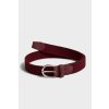 Pásek Gant opasek ELASTIC BRAID belt červená