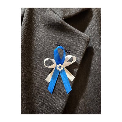 Vývazek bílo-modrý – Zboží Dáma