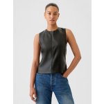 GAP Koženkový top dámské šedá – Sleviste.cz