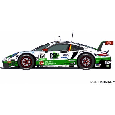 Carrera Auto D132 32042 Porsche 911 RSR – Zboží Dáma