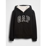 GAP Zateplená mikina Logo Sherpa černá – Hledejceny.cz