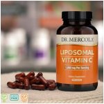 Dr. Mercola Liposomal vitamín C 180 kapslí – Hledejceny.cz