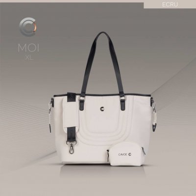 Cavoe Taška Moi XL Ecru – Zboží Dáma