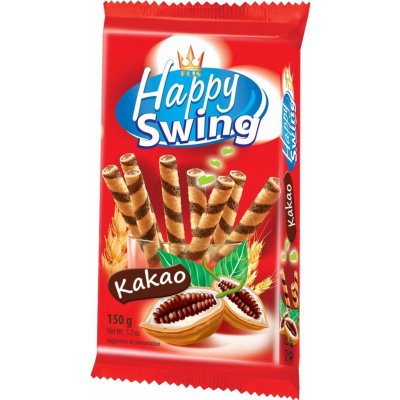 Flis Happy Swings trubičky s kakaovou náplní 150 g – Zboží Dáma