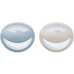 Nuk MommyFeel dudlík 2ks modrá – Zboží Dáma