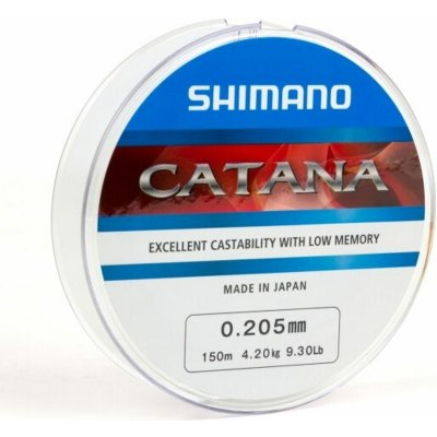 Shimano Catana Grey 150 m 0,305 mm 9,2 kg – Zbozi.Blesk.cz