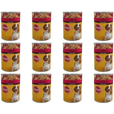 Pedigree Adult hovězí 12 x 400 g – Zboží Mobilmania