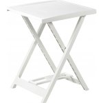 Progarden Zahradní odkládací stolek ARNO 50 x 47 x 65 cm bílý – Zboží Dáma