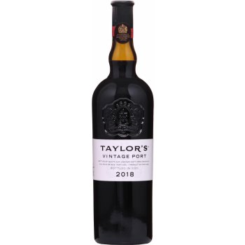Taylor's Vintage Port 2018 20% 0,75 l (holá láhev)