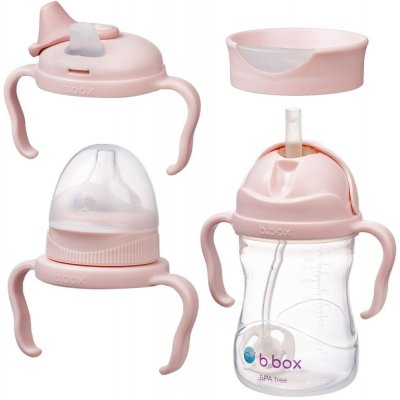 b.box univerzální sada na pití světle růžová 240 ml – Zboží Dáma