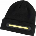 Strend Pro čiapka so svetlom beanie 40x LED čierna akrylové vlákna 750 mAh batéria – Hledejceny.cz