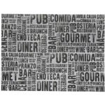Infibra Jednorázové papírové prostírání New Gourmet 30x40cm 250ks – Zboží Dáma