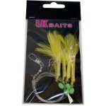LK Baits Návazec na moře 1/0 0,60 0,45 mm peří žluté – HobbyKompas.cz