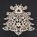 AMADEA Dřevěná ozdoba ornament 8 cm – Hledejceny.cz